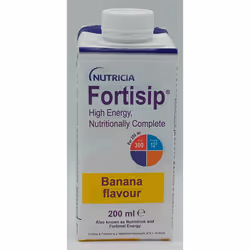 Fortisip Banana 200ml Pack of 6 - REF: FOR008