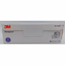Durapore Surgical Tape 2.5cm x 9.14m Box of 12 - REF: 1538-1