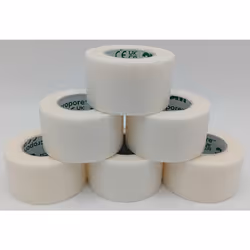 Micropore WHITE 2.5cm Pack of 6 REF: 1530-1