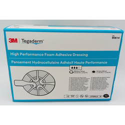 Tegaderm Foam Dressing Oval 6.9cm x 7.6cm Box of 10 - REF: 90614