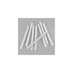 Radiator Pipe Covers White, Pipe Insulation 15mm; 19.5cm Long Snap On PVC Plastic Cover; Pack of 8 Customizable Radiator Pipe Collars or Radiator