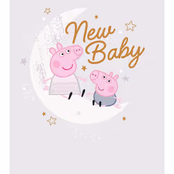 Peppa Pig New Baby Card
