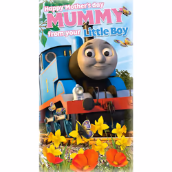 Thomas & Friends Mother's Day Card From Your Little Boy