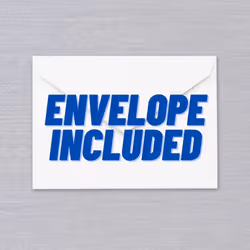 Chelsea FC Christmas Card Personalise with Sticker Sheet