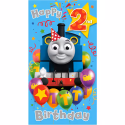 Thomas & Friends Age 2 Birthday Card