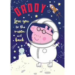 Peppa Pig Daddy Birthday Card