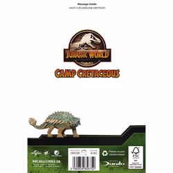 Jurassic World Age 7 Birthday Card
