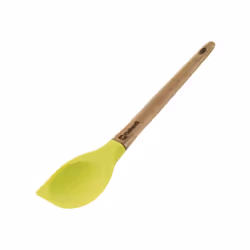 Outwell Bamboo & Silicone Mixing Cooking Spoon | Green