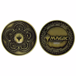 Magic The Gathering Limited Edition Coin - Collectible Coin - 38mm - Multi-coloured - Comes with Protective Acrylic Cup - Age ...