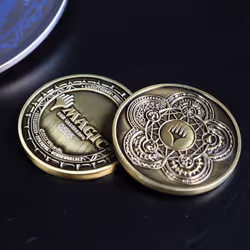 Magic The Gathering Limited Edition Coin - Collectible Coin - 38mm - Multi-coloured - Comes with Protective Acrylic Cup - Ages 6+