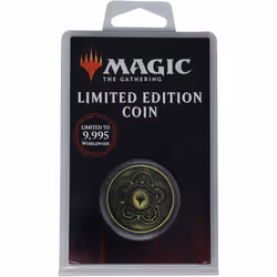 Magic The Gathering Limited Edition Coin - Collectible Coin - 38mm - Multi-coloured - Comes with Protective Acrylic Cup - Ages 6+