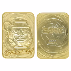 Yu-Gi-Oh! Limited Edition 24K Gold Plated Collectible - Pot of Greed