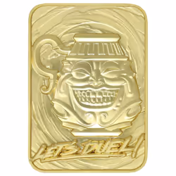 Yu-Gi-Oh! Limited Edition 24K Gold Plated Collectible - Pot of Greed