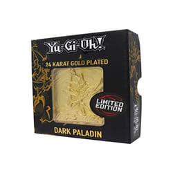 Fanattik YU-GI-OH! - Dark Paladin 24k Gold Plated Limited Edition Card