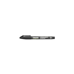 Tracer Fine-Point Permanent Construction Marker (1-2mm Bullet Point General-Purpose Marker with quick-drying ink) â Black