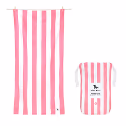 Dock & Bay DB3099, Pattern, Pink, White, Rectangular, 1 person(s), Polyamide, Polyester, 90 x 160 cm