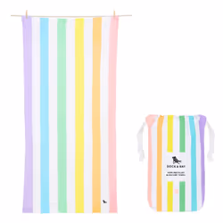Dock & Bay DB3543, Pattern, Multicolour, Rectangular, 1 person(s), Polyamide, Polyester, 130 x 70 cm