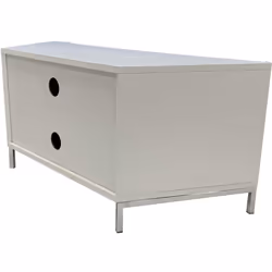 Alphason Wooden Hyde White 1200 Corner TV Stand for up to 60"
