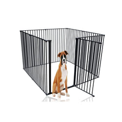 Bettacare Extra Tall Indoor Pet Pen - Black, 144cm x 144cm
