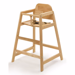 Safetots Simply Stackable High Chair - Natural