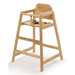 Safetots Simply Stackable High Chair - Natural