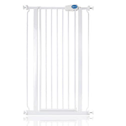 Safetots Extra Tall Pressure Fit Gate - White, 68.5cm - 75cm