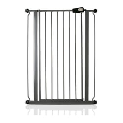Safetots Extra Tall Pressure Fit Gate - Slate Grey, 75cm - 82.6cm