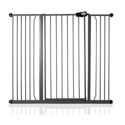 Safetots Extra Tall Pressure Fit Gate - Slate Grey, 126.7cm - 134.3cm
