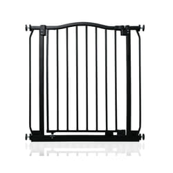 Safetots Curved Top Safety Gate - Matt Black, 71cm - 80cm