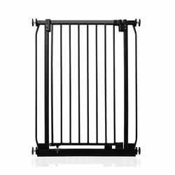 Safetots Extra Tall Elite Safety Gate - Matt Black, 71cm - 80cm