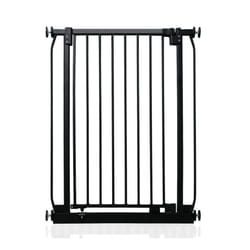 Safetots Extra Tall Elite Safety Gate - Matt Black, 71cm - 80cm