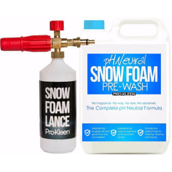 ProKleen Snow Foam Car Shampoo & Nilfisk Lance Kit - pH Pure