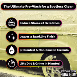 ProKleen Fragranced Super-Thick Snow Foam - 5L, Banana Milkshake