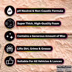 ProKleen Fragranced Super-Thick Snow Foam - 15L, Mango Smoothie