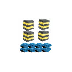Pro-Kleen Microfibre Cloth & Mitt Set - 28-Piece