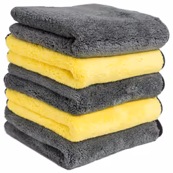 Pro-Kleen Extra Thick Microfibre Cloths - 5
