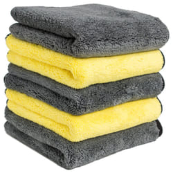 Pro-Kleen Extra Thick Microfibre Cloths - 5