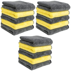 Pro-Kleen Extra Thick Microfibre Cloths - 15