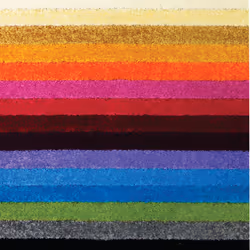 Linea Striped Area Machine Washable Rug or Runner (2 Colours) - Rainbow
