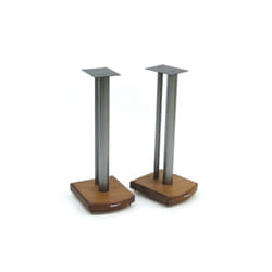 Atacama Moseco 7 Speaker Stands Dark Bamboo-Gloss Black Pole