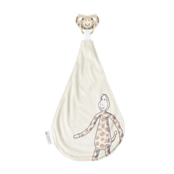 All in One Soother, Teether and Comforter - Orthodontic Teat & Antimicrobial Protection, Suitable from Newborn, Gigi Giraffe