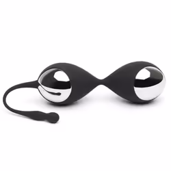 Lovehoney Fifty Shades of Grey Inner Goddess, Kegel balls, Black, Plastic, Glossy, 1 pc(s), 203.2 mm