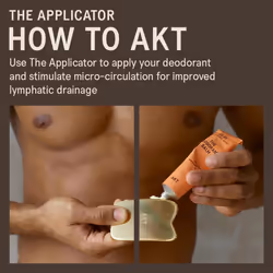 AKT, THE APPLICATOR. Inspired by GUA SHA for improved micro-circulation. 100% PLASTIC FREE â Made from premium quality brass. Use to apply your