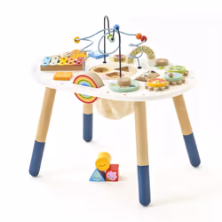 Le Toy Van Activity Table, 1.75 yr(s), Multicolour, Wood