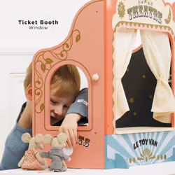Le Toy Van Tabletop Puppet Wooden Theatre - Additional view 6