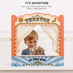 Le Toy Van Tabletop Puppet Wooden Theatre - Additional view 7
