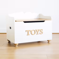 Le Toy Van Toy Storage Box Freestanding White