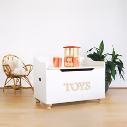 Le Toy Van Toy Storage Box Freestanding White - Additional view 6