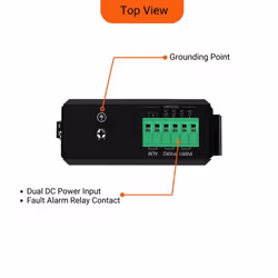 SilverNet SIL 73101P network media converter Internal 1000 Mbit/s Black - Additional view 4