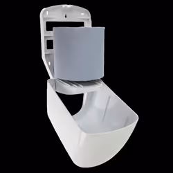 Blue Centerfeed Dispenser with a Roll of 50M Centre Feed